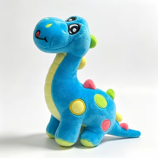 28cm Dinosaur Plush Toy, Soft Stuffed Dinosaur Cuddle Toy, Cute Plush Animal for Kids, Birthday & Holiday Gift