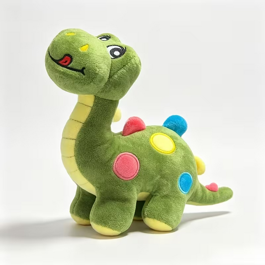28cm Dinosaur Plush Toy, Soft Stuffed Dinosaur Cuddle Toy, Cute Plush Animal for Kids, Birthday & Holiday Gift